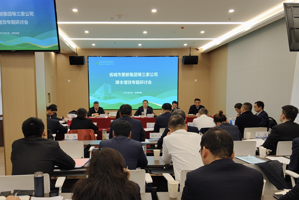 聚力攻堅降成本 深化改革增效益——省城市更新集團(tuán)等三家公司召開降本增效專題研討會