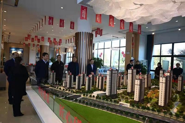 省鹽業(yè)集團外部董事調研徽鹽地產六安項目、霍邱項目